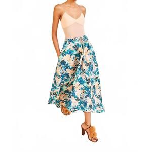 NEW ULLA JOHNSON madelyn skirt in delphinium